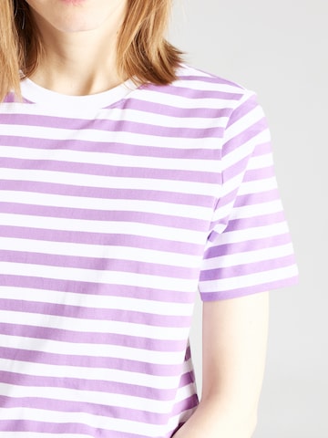 PIECES - Camisa 'Ria' em roxo