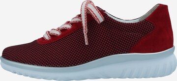 SEMLER Athletic Lace-Up Shoes in Red