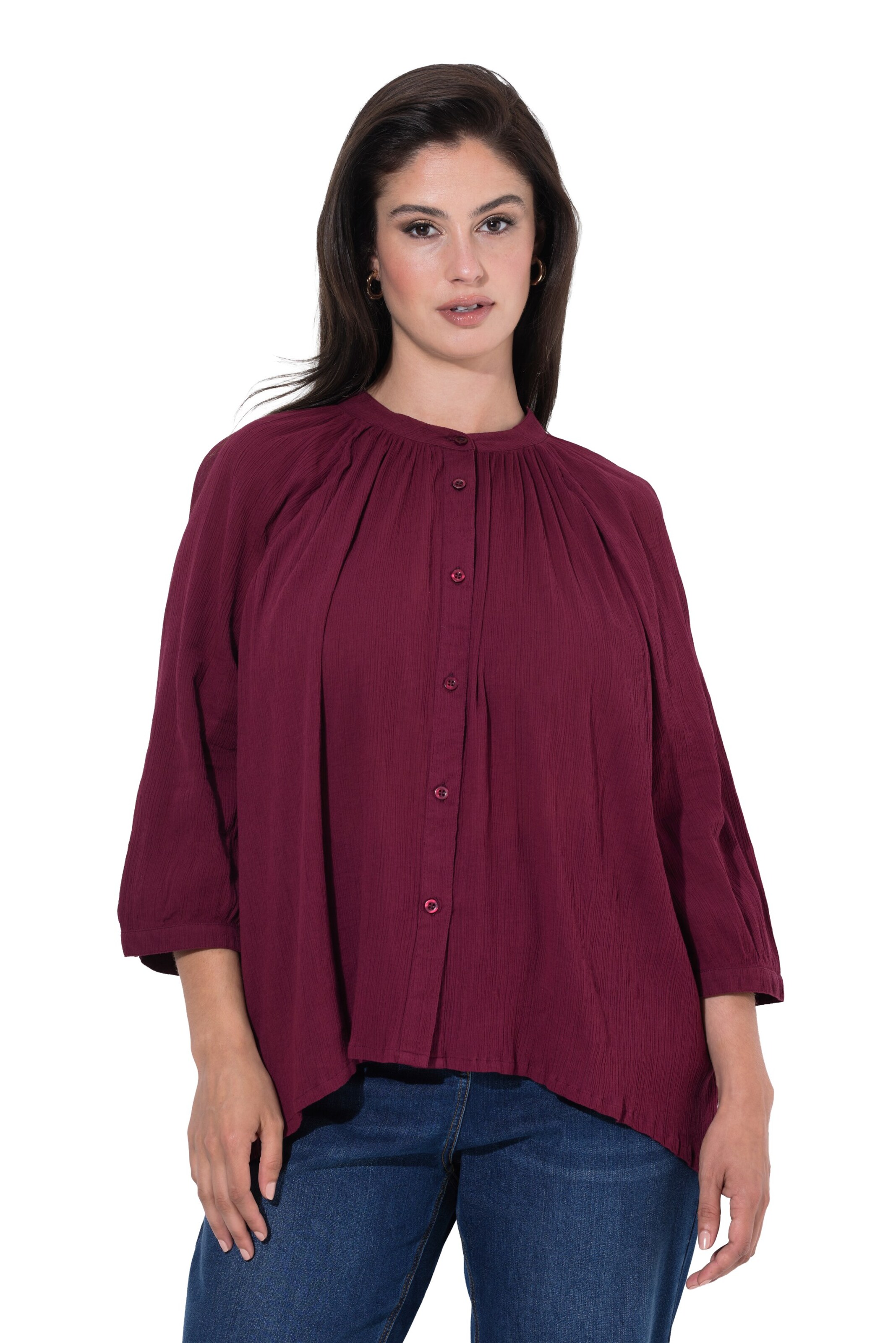 Ulla Popken Blouse in Red: front