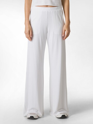 DEHA Wide Leg Hose in Weiß: Vorderseite
