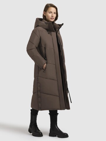 khujo Winter coat 'Sonje6-YM' in Brown