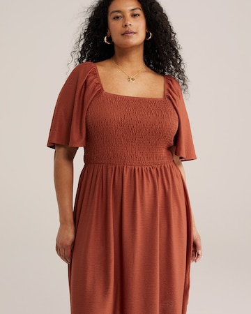 WE Fashion Sommerkjole i rød