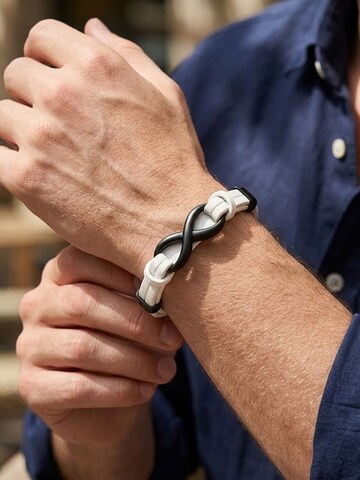 UNIQAL Armband 'INFINITY' in Wit
