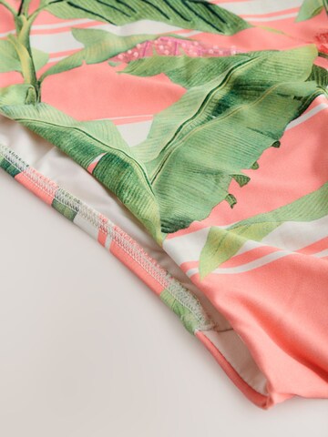 B by Ted Baker Bustier Badeanzug in Weiß