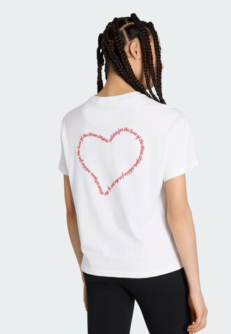 ADIDAS SPORTSWEAR Performance shirt in White: front