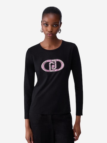 Maglietta 'BASIC T-SHIRT TF6245 JS003' di Liu Jo in nero: frontale