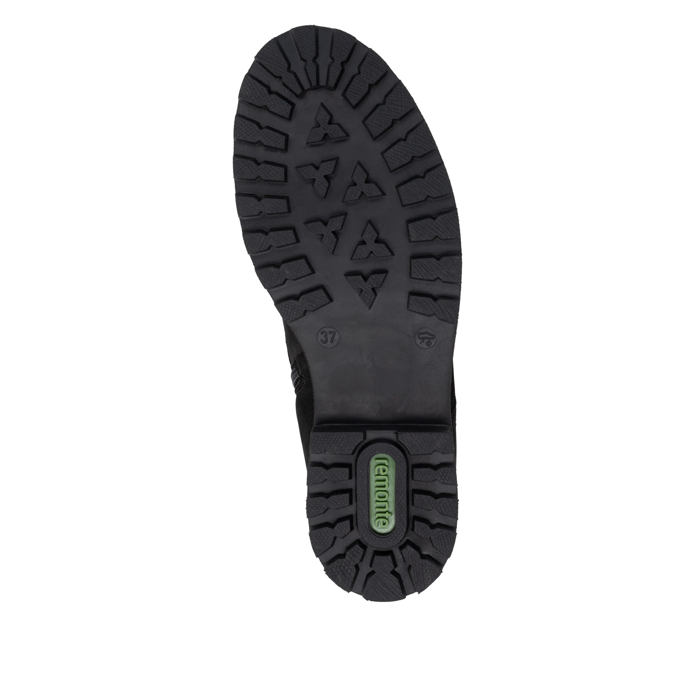 Bottes à lacets ' D8489 ' REMONTE en noir