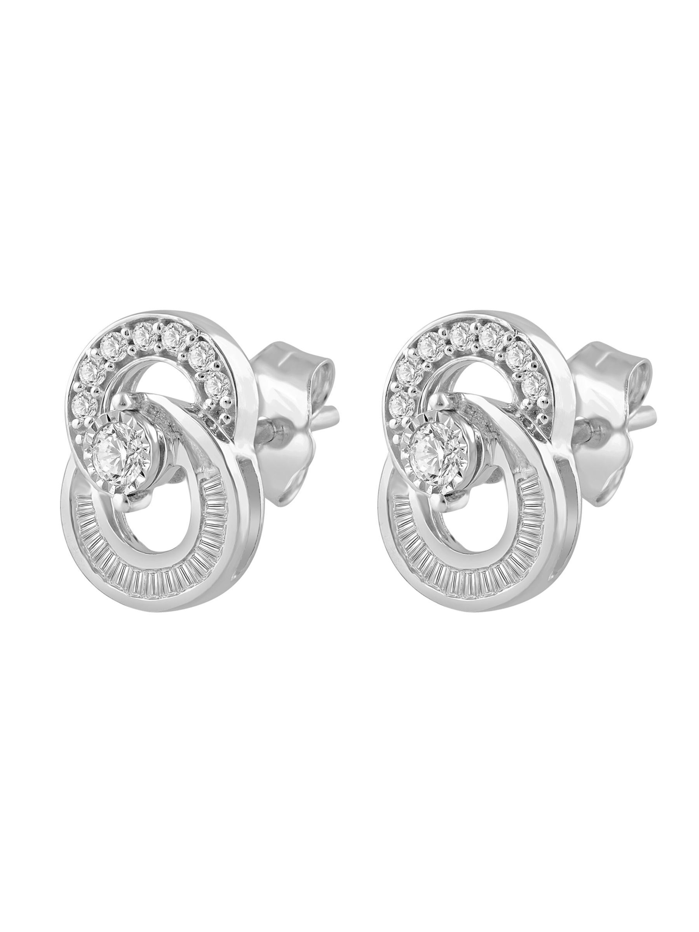 Diamant Exquis Earrings in Silver