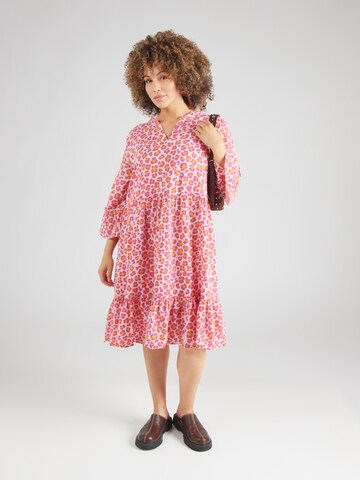 ONLY Carmakoma Kleid 'CARThyra' in Pink: Vorderseite