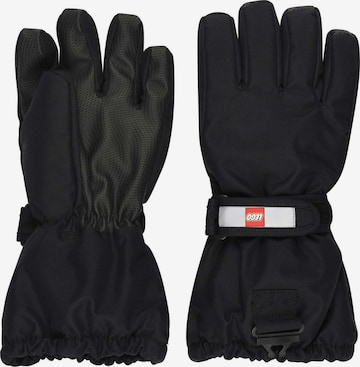 LEGO® kidswear Athletic Gloves 'Atlin 700' in Black