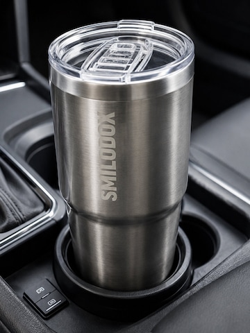 Smilodox Trinkflasche ' Pantho ' in Silber