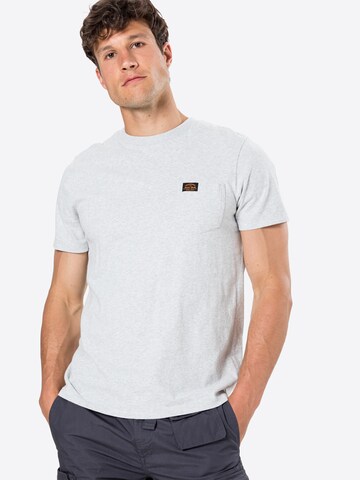 Effilé T-Shirt 'Vintage' Superdry en gris : devant