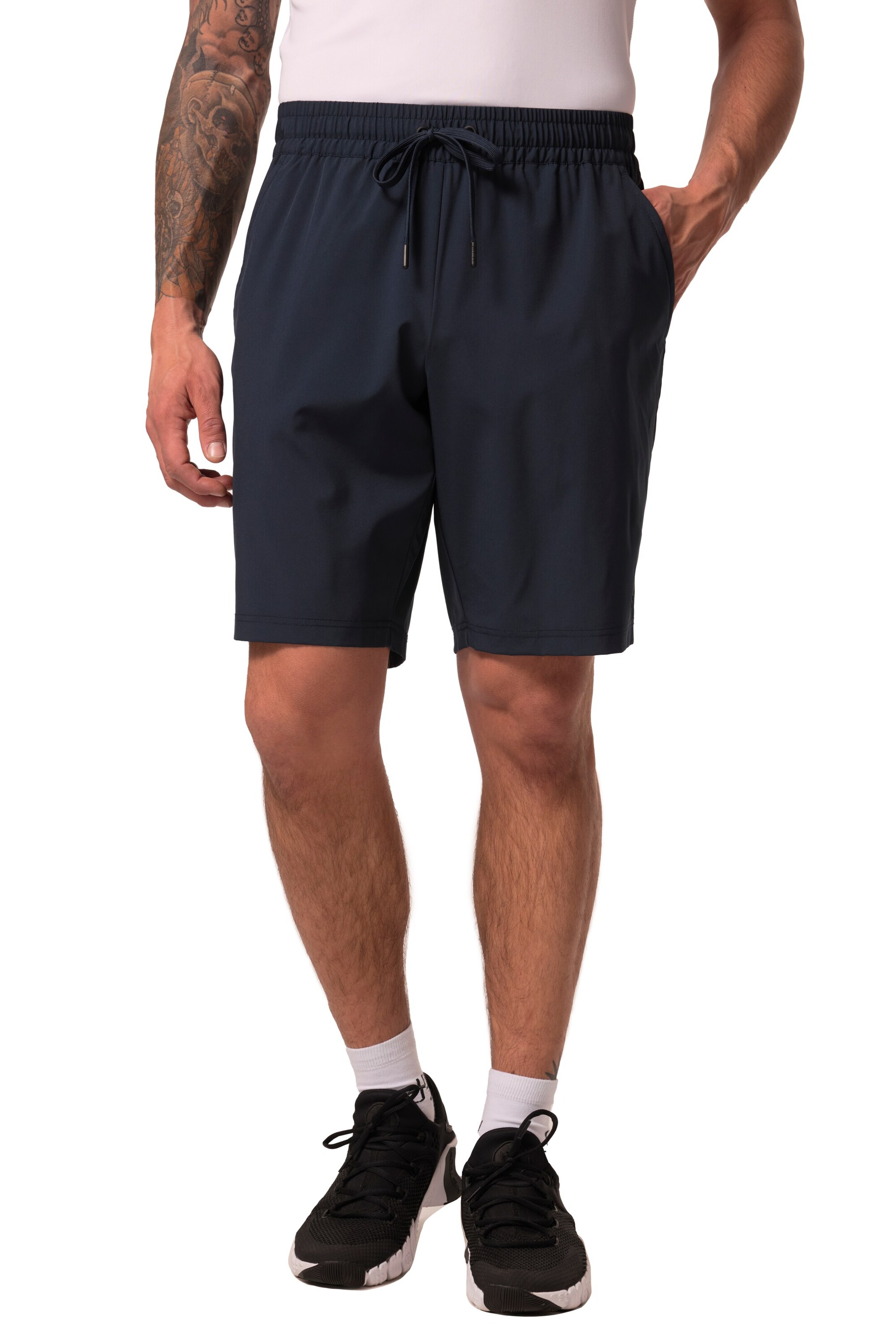 JAY-PI Regular Trousers in Blue: front