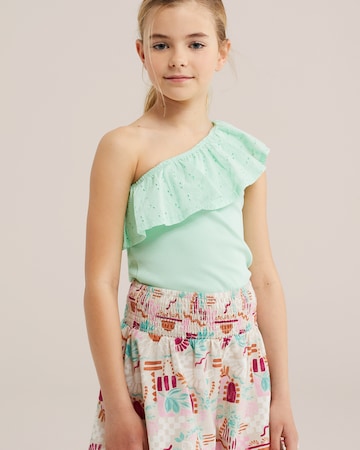 WE Fashion Top in Green: front