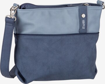 ZWEI Crossbody Bag 'Jana' in Blue: front