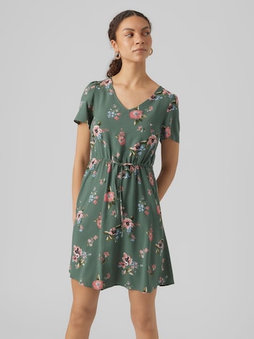 VERO MODA - Vestido en verde: frente