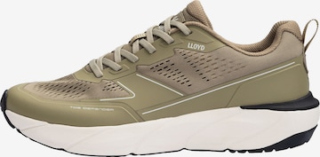 Baskets basses 'LOOM' LLOYD en vert : devant