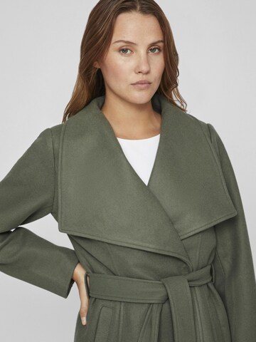 VILA Between-Seasons Coat in Green