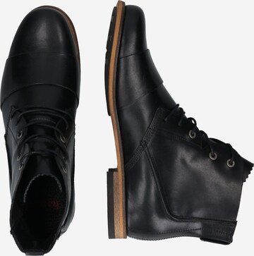 haghe by HUB - Botas com atacadores 'Lomu' em preto