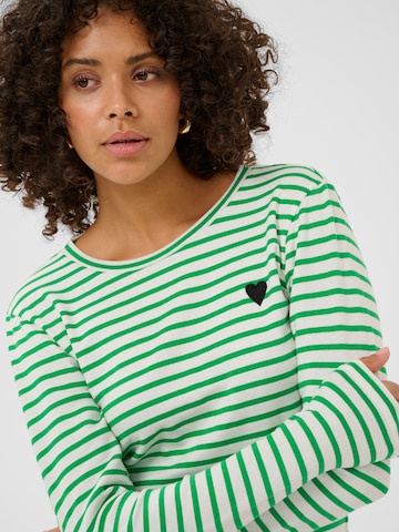 Tricou 'KALiddy' de la Kaffe pe verde