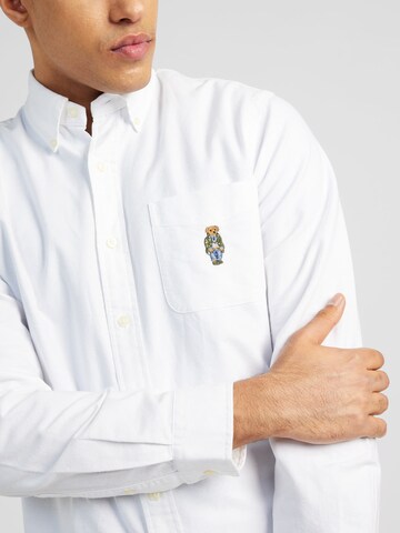 Polo Ralph Lauren Regular fit Srajca | bela barva