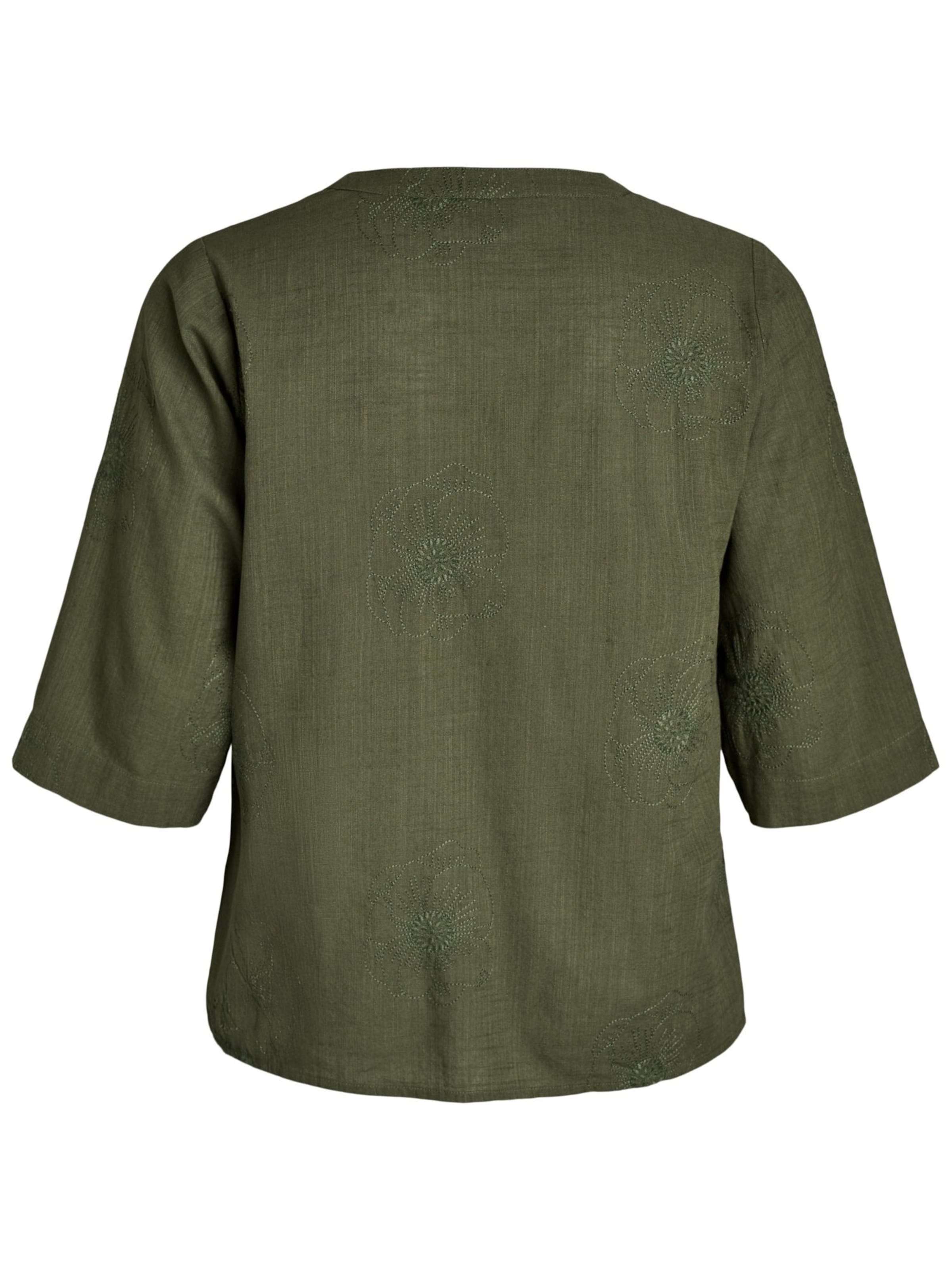 Zizzi Blouse 'Cananna' in Green