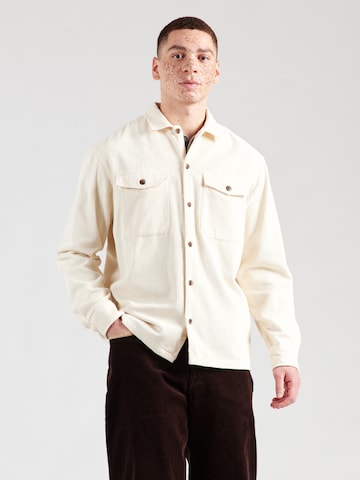 JACK & JONES Regular fit Πουκάμισο 'JWHEDDIE' σε μπεζ: μπροστά