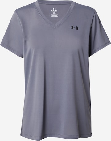 T-shirt fonctionnel UNDER ARMOUR en gris : devant