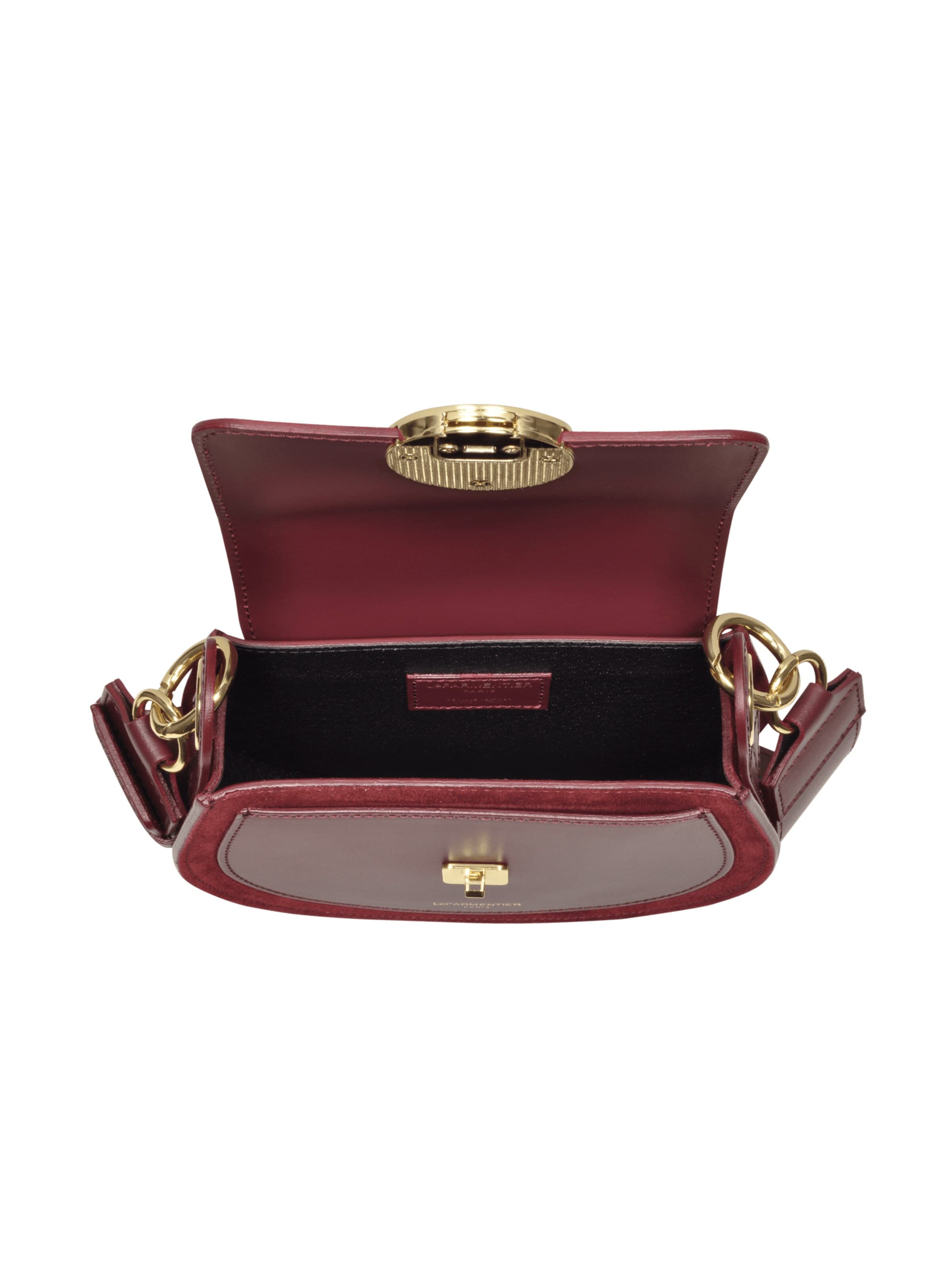 LeParmentier Handbag 'Yucca' in Red