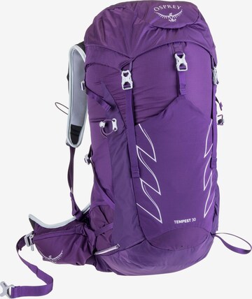 Osprey Sports Backpack 'Tempest 30' in Purple: front