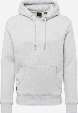 Sweat-shirt Superdry en gris : devant