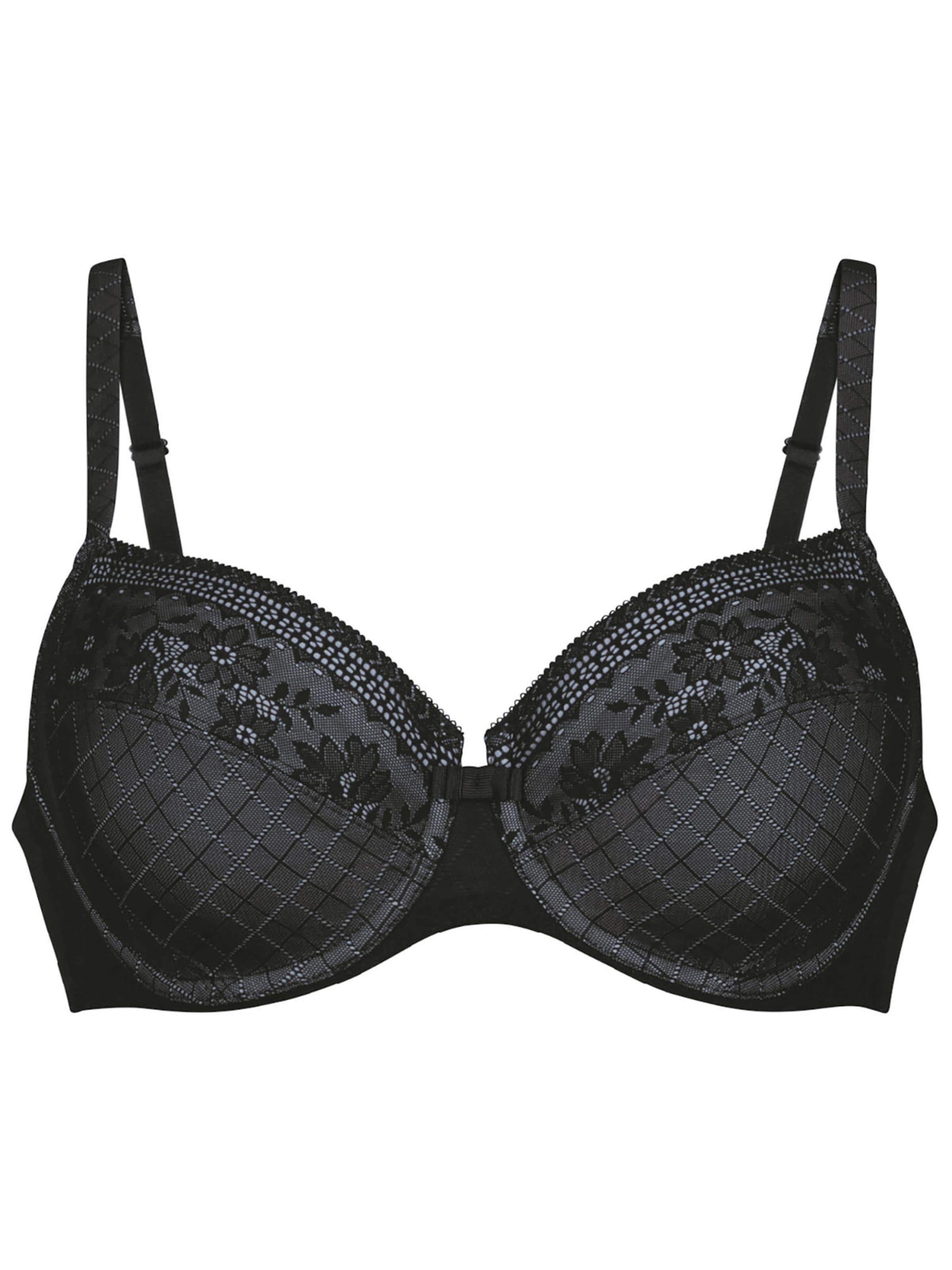 ANITA T-shirt Bra 'Rosemary' in Black: front