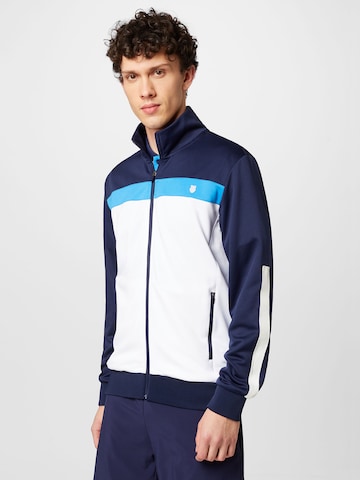 K-Swiss Performance Training Jacket in Blue: front