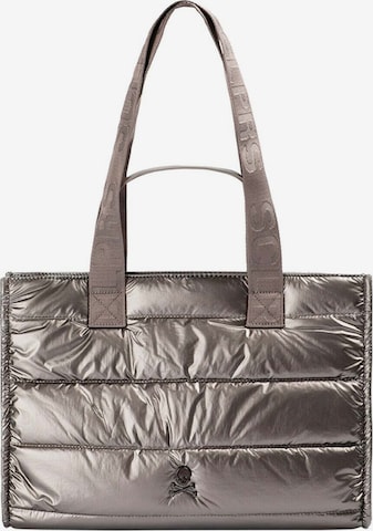 Scalpers Handtasche in Silber: Vorderseite