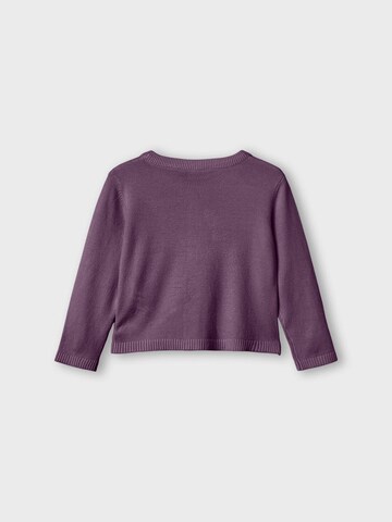 NAME IT Knit Cardigan 'VALMA' in Purple