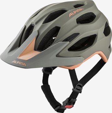 Alpina Helmet 'Carapax 2.0' in Green: front
