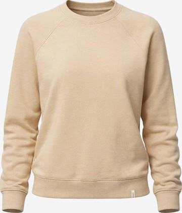 Peter Jo Sweatshirt 'Women’s Organic Sweatshirt – Willow' in Grau: Vorderseite