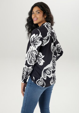 Aniston SELECTED Bluse in Schwarz