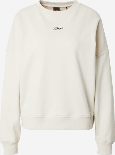 BOSS Sweater majica 'C_Esweaty' u crna / bijela, Pregled proizvoda