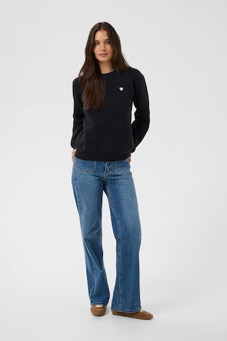Kaffe Sweatshirt 'KAliddy' in Black