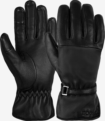 BOGNER Full Finger Gloves 'Tina' in Black: front