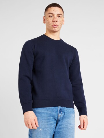 River Island Sweater in Blue: front