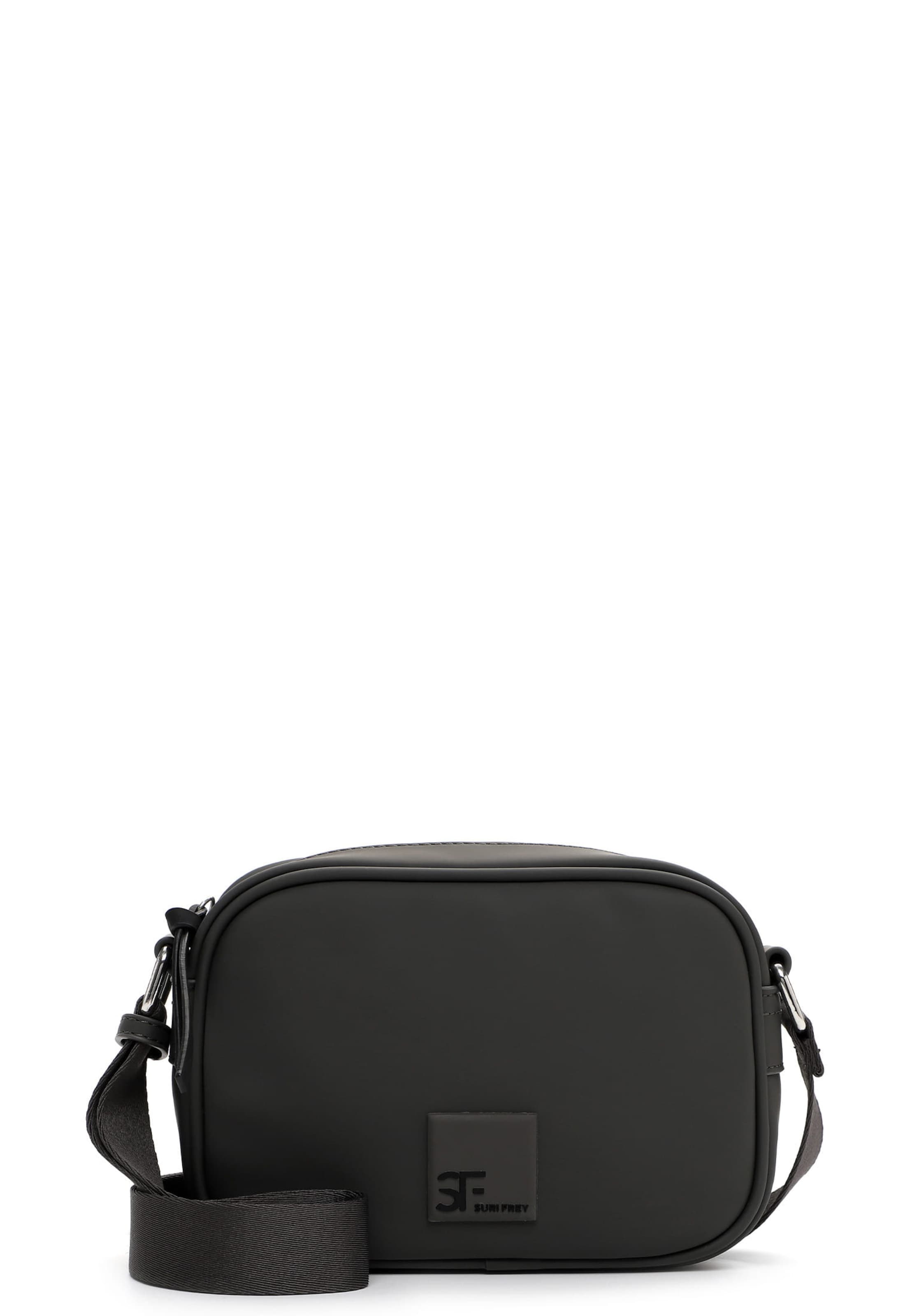 Suri Frey Crossbody Bag 'Shiny' in Grey: front