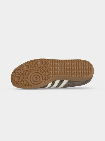 ADIDAS ORIGINALS - Sapatilhas baixas 'Samba' em castanho