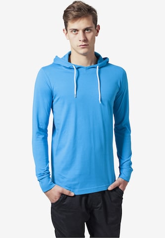 T-Shirt Urban Classics en bleu : devant