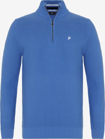 DENIM CULTURE PULLOVER ' DIEGO ' in Blau: predná strana