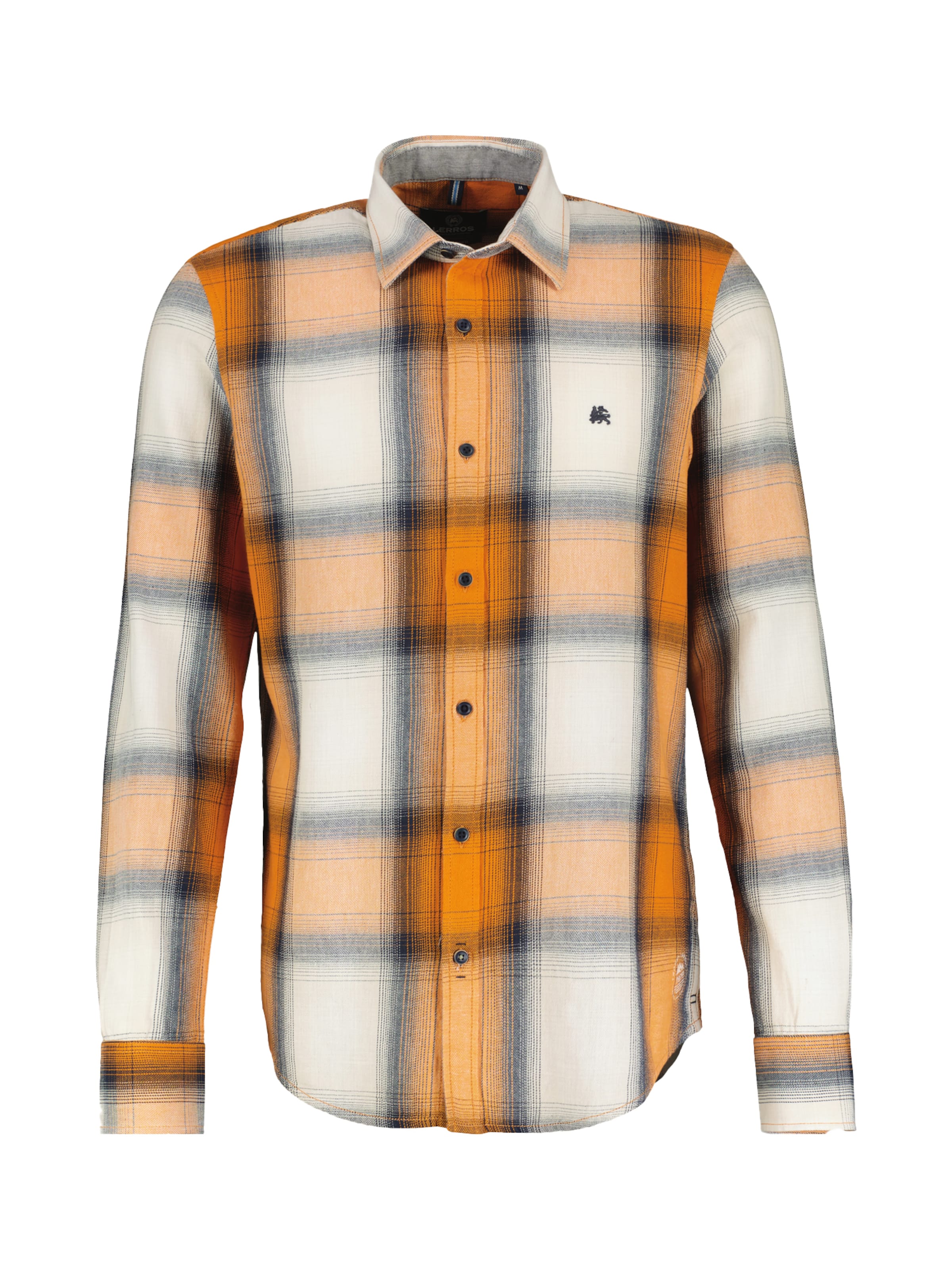 LERROS Regular fit Overhemd in Oranje: voorkant