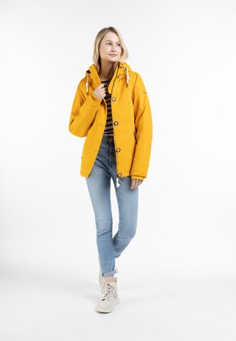 Schmuddelwedda Weatherproof jacket in Yellow