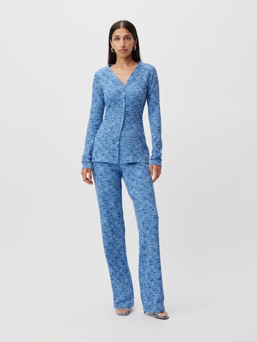 LeGer by Lena Gercke - Casaco de malha 'Clara' em azul: frente