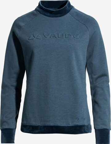 VAUDE Sportsweatshirt 'Mineo' in Blau: predná strana